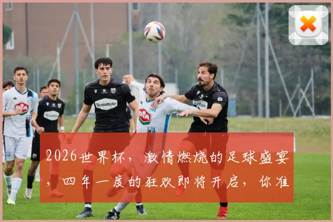 2026世界杯，激情燃烧的足球盛宴，四年一度的狂欢即将开启，你准备好了吗