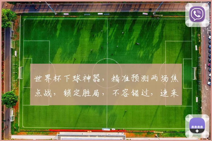世界杯下球神器，精准预测两场焦点战，锁定胜局，不容错过，速来体验